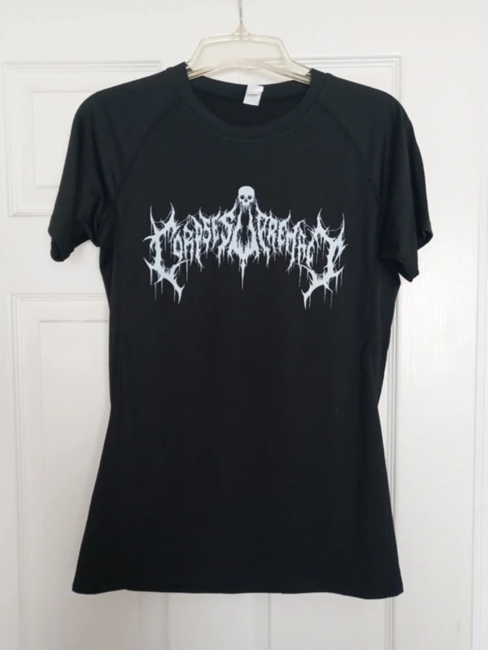 Skull/Thorn Patterned T-Shirt